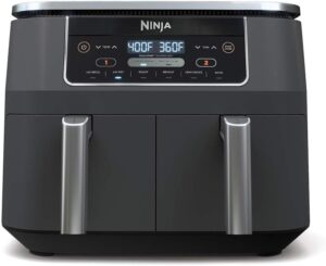 Ninja DZ201 Foodi 8 Quart 6-in-1 DualZone